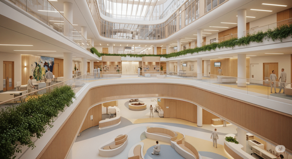 Neuroarquitectura en hospitales